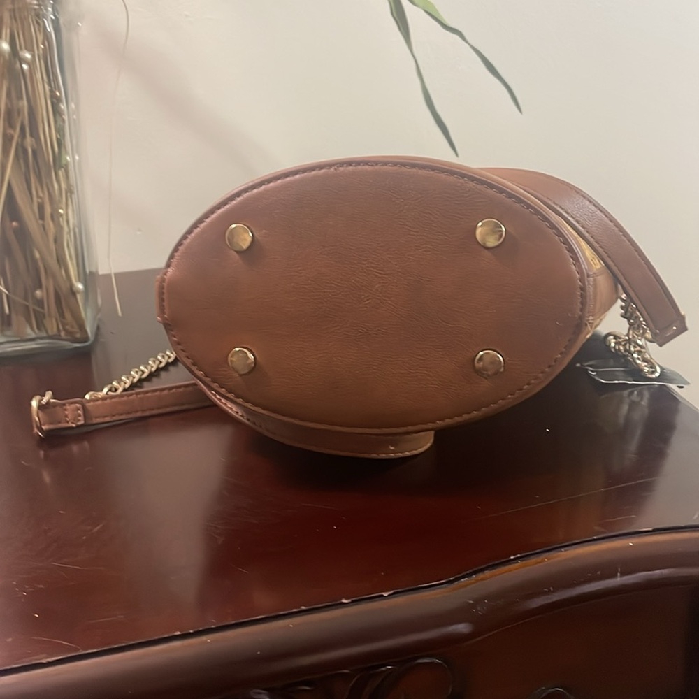 INC International Concepts Natural Crossbody Purse - Picture 9 of 9